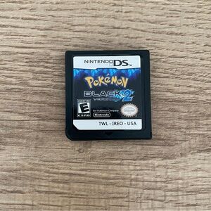 Nintendo DS Pokémon Black 2 Game Cartridge - Black